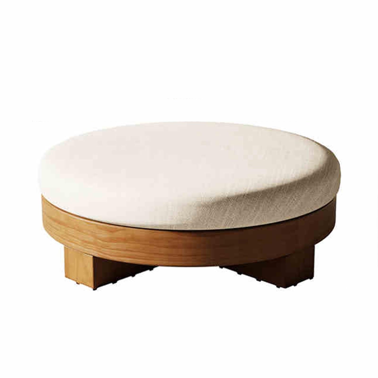 Solid Wood Japanese Low Floor Table Meditation Floor Sitting Altar Table for Living/Tea/Reception Room(Brown,55.1x23.6x13.7in)