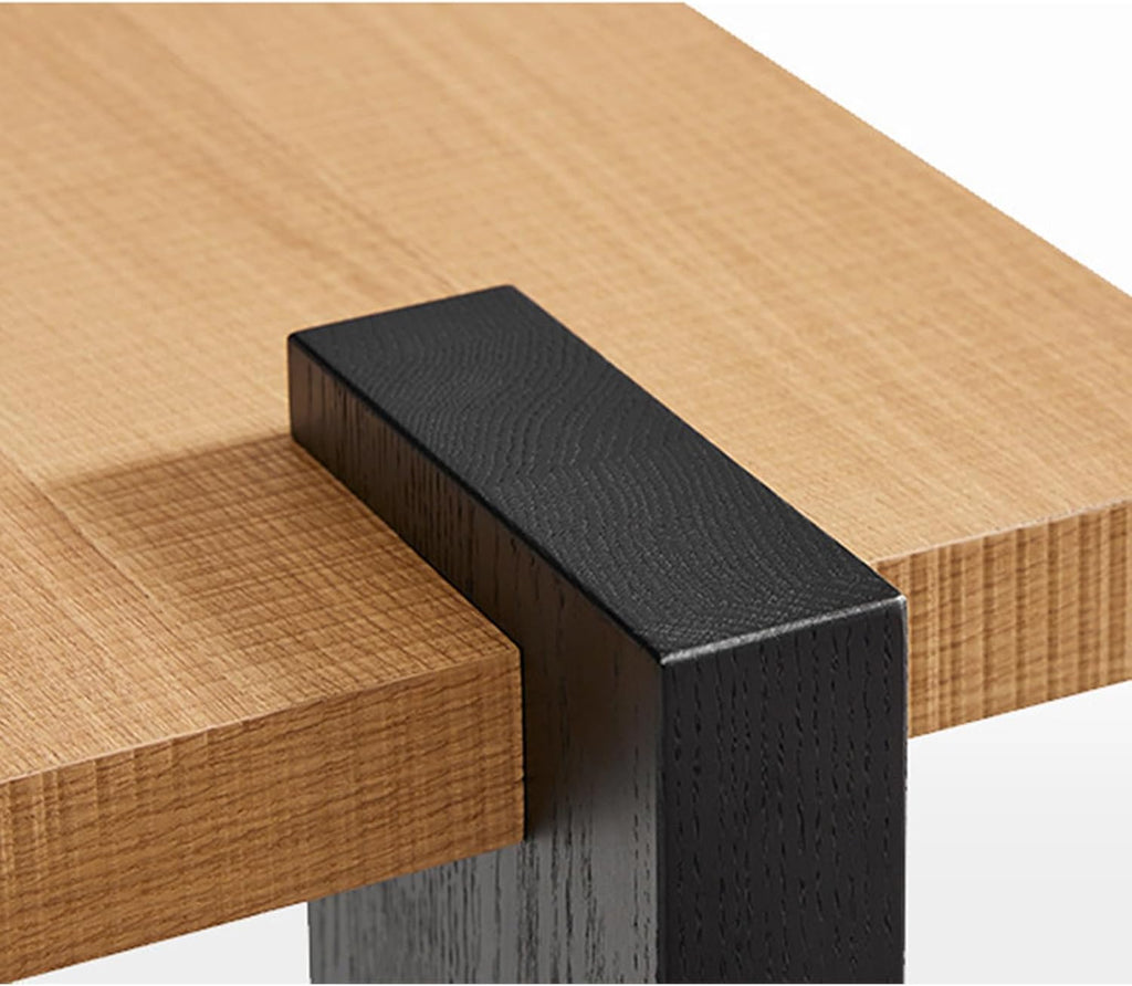 Japanese Tea Table Low Table Solid Wood Low Floor Table Modern Coffee Table for Living Room Dining Room Office Tatami Home Decoration,Natural-31.5" x 31.5" x 14.6"