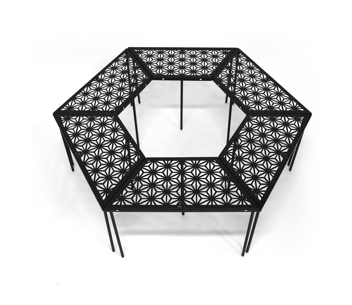S'more Folding Picnic Table, Portable Camping Table with Carry Bag, Wood Outdoor Table for Picnic, Camping, Travel, Party, Beach, Garden, Patio, gailgating, BBQ,Easy to Assembly (M Size-90cm)