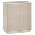 Henn&Hart Alston Accent Cabinet, 28" Wide, Alder White