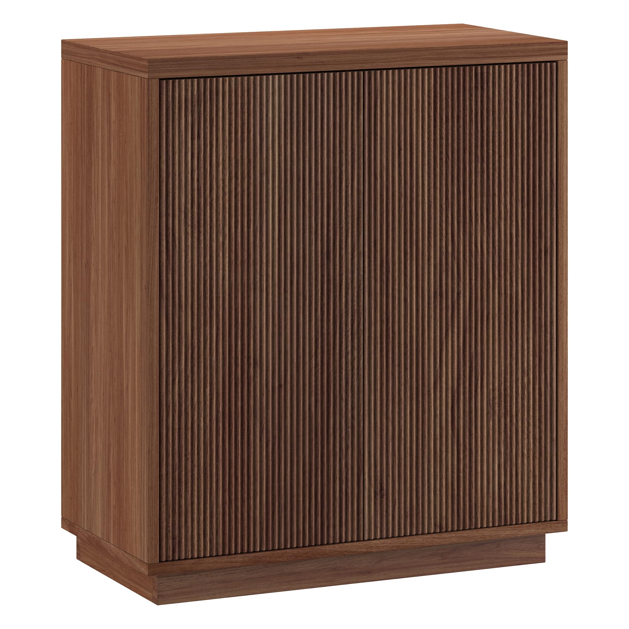 Henn&Hart Alston Accent Cabinet, 28" Wide, Alder White